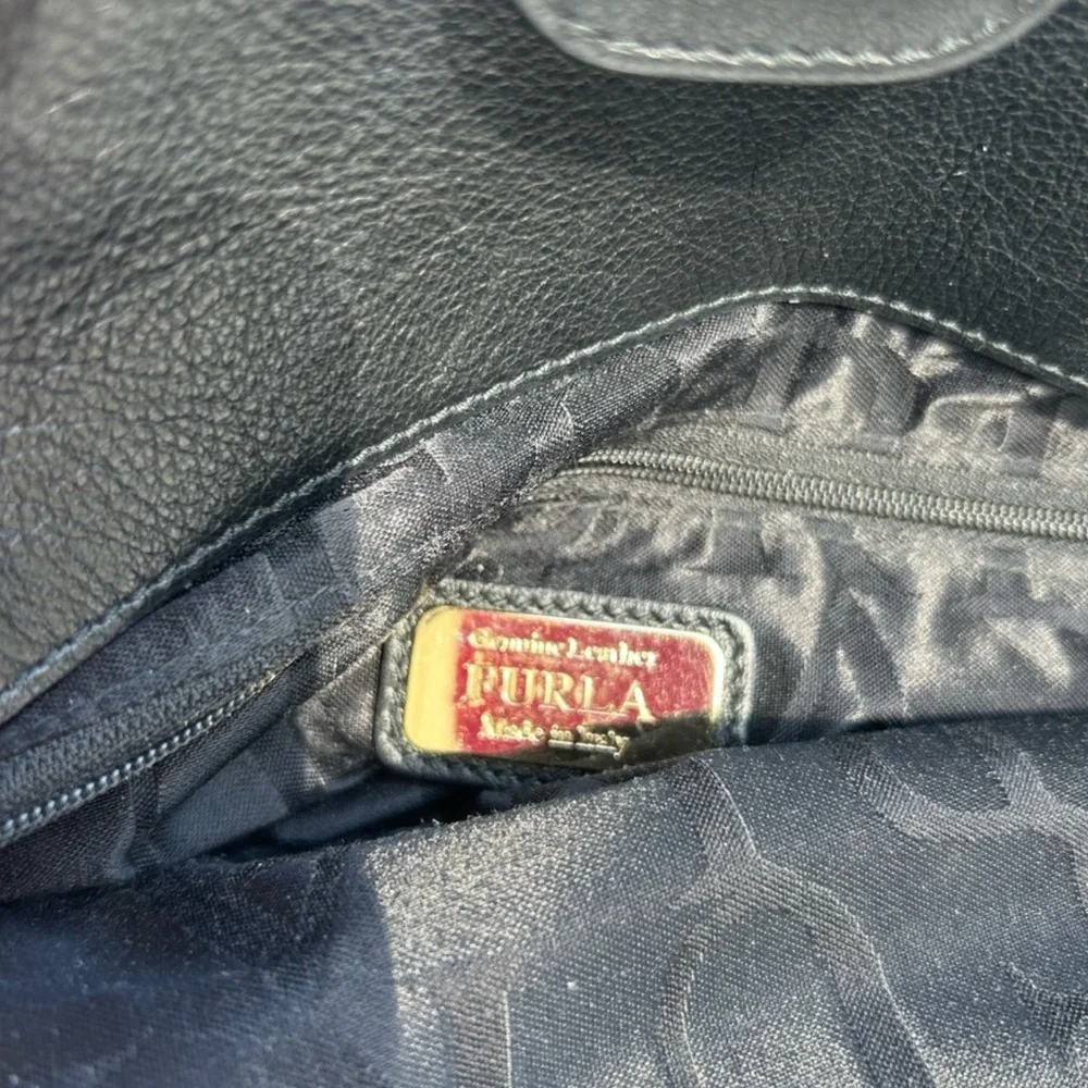 Furla Tricolor Leather Tote - Picture 6 of 7